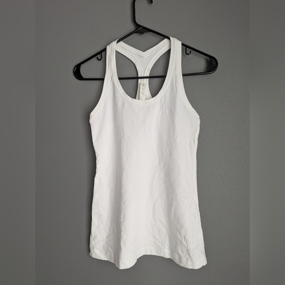 White Lululemon tank top size 613x25 - 87